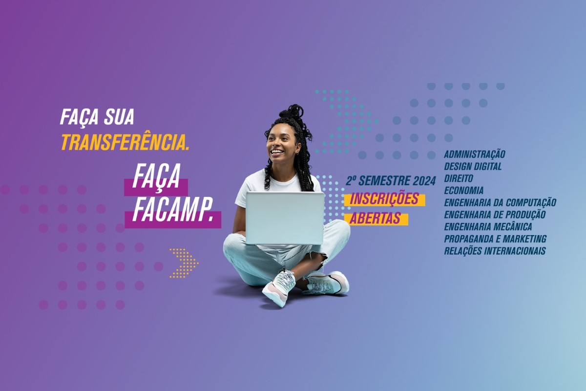 FACAMP abre inscrições para transferência externa para o 2º semestre de 2024